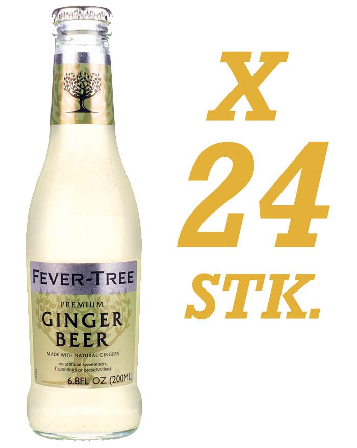 Køb FeverTree Premium Ginger Beer 24 stk » Gin & Tonic