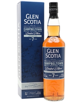 Glen Scotia Festival 2026 7 år Ruby Port single malt flaske 70cl