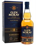 Glen Moray 18 år Single Speyside Malt Whisky 47,2%