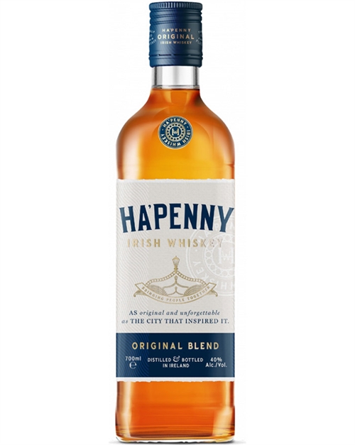 Hapenny Irish Whiskey Pearse Leons Distillery Blended Irish Whiskey 40%