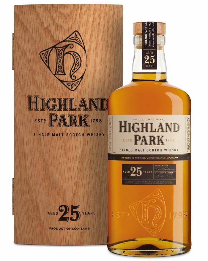 Highland park 25 yo bottle and pack p rượu highland park 25 năm vua whisky™