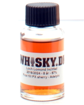 Sample 3 cl Finglassie (Inchdainie) NAS - Bottled 2021 54% Marsala finish Coopers Choice