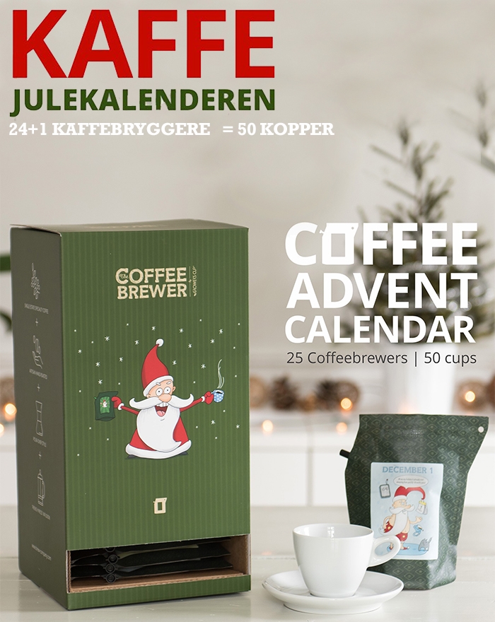 Kaffe julekalender 2019 Køb årets julekalender med kaffe