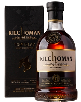 Kilchoman Sherry Cask Release 11 år Single Islay Malt Whisky 50%