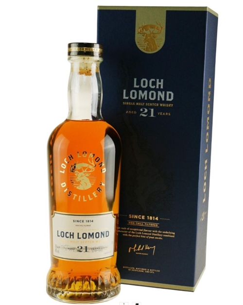 Loch Lomond 21 år Highland Single Malt Scotch Whisky 46%