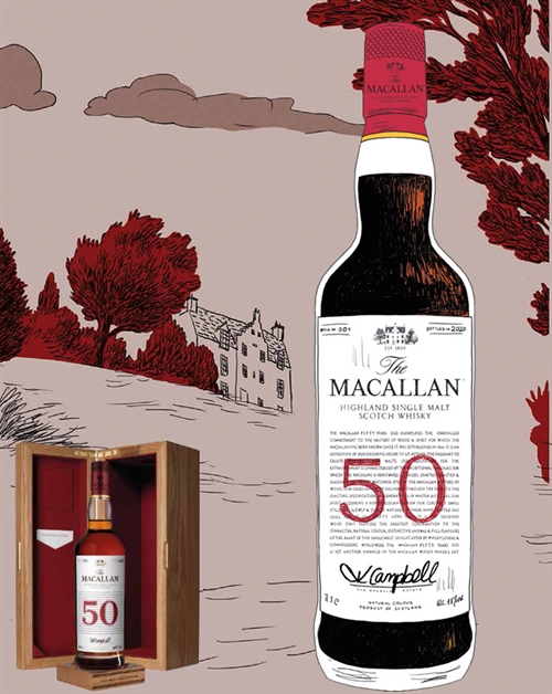 Investeringstip fra Whisky.dk - Macallan 50 års whisky