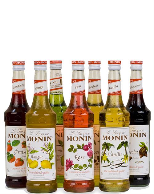 Monin Curacao Blue / Curacao Blå Sirup Fransk Likør 70 cl