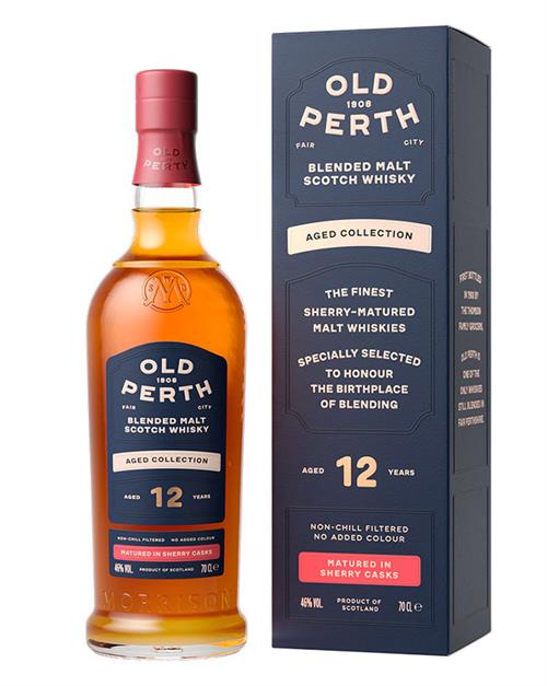 Old Perth 12 år Blended Malt Scotch Whisky 70 cl 46%