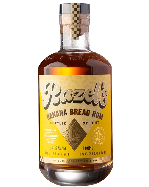 Razels Rum Company Banana Bread Rum Spirit Drink 50 cl 38,1%