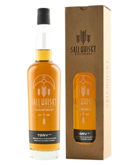 Sall Whisky TØRV 2.4 Peated Økologisk Single Malt Dansk Whisky 70 cl 51,7%