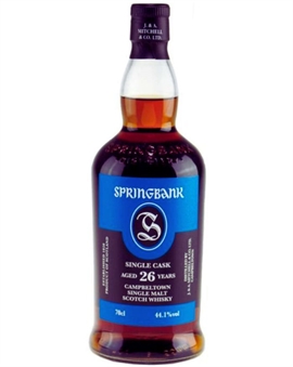 Flaske Springbank 26 år Single Cask Juuls 100 Års Jubilæum fra Campbeltown