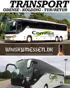 Transport til Whiskymessen 2022 fra Odense til Kolding 