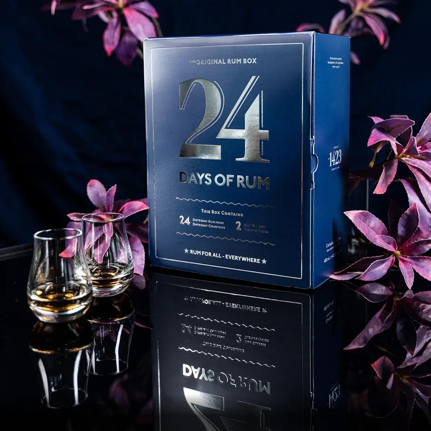 24 Days of Rum Blue Edition romjulekalender