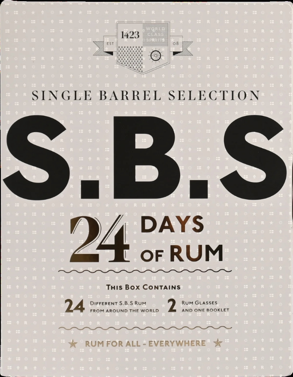 Forsiden af 24 Days of Rum S.B.S. Edition