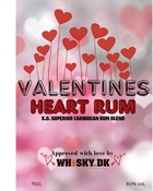 Valentines Heart Rum Edition No. 7 Cask Strength Edition XO Superior Spirit Drink Rom 60%