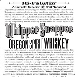 Whipper Snapper Whiskey