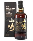 Yamazaki 18 year old Single Malt Whisky Japan 43%